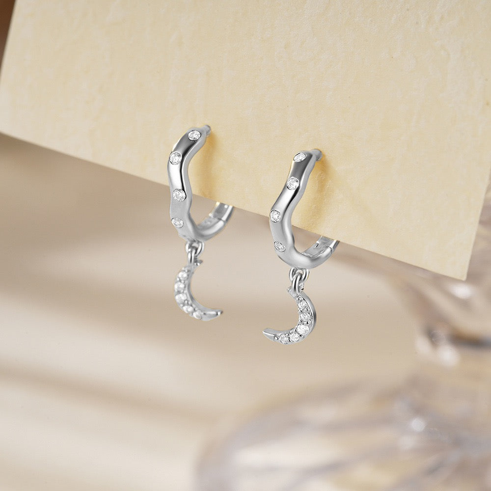 Twomoon Earrings