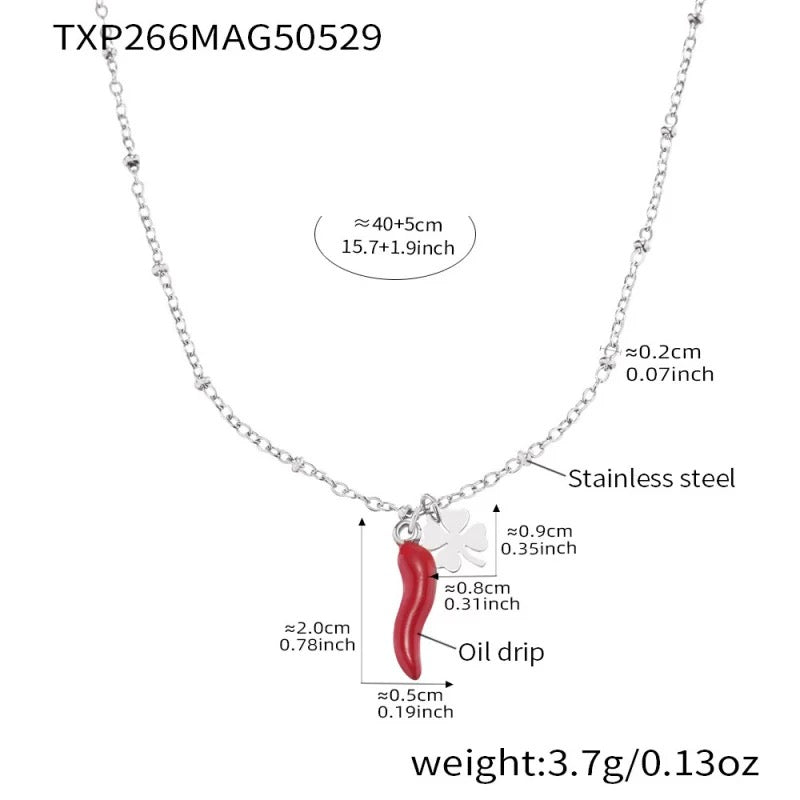 Twomoon Chilli Necklace