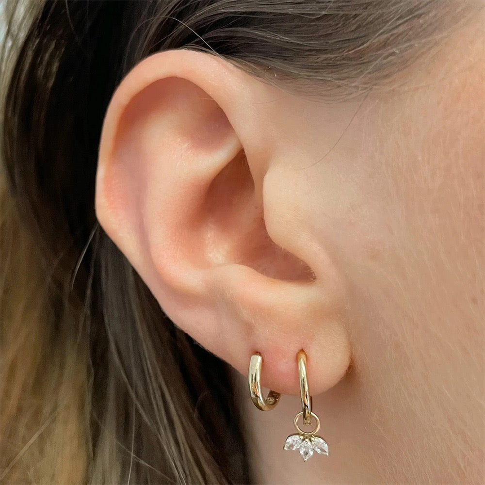 Flower Petal Earrings