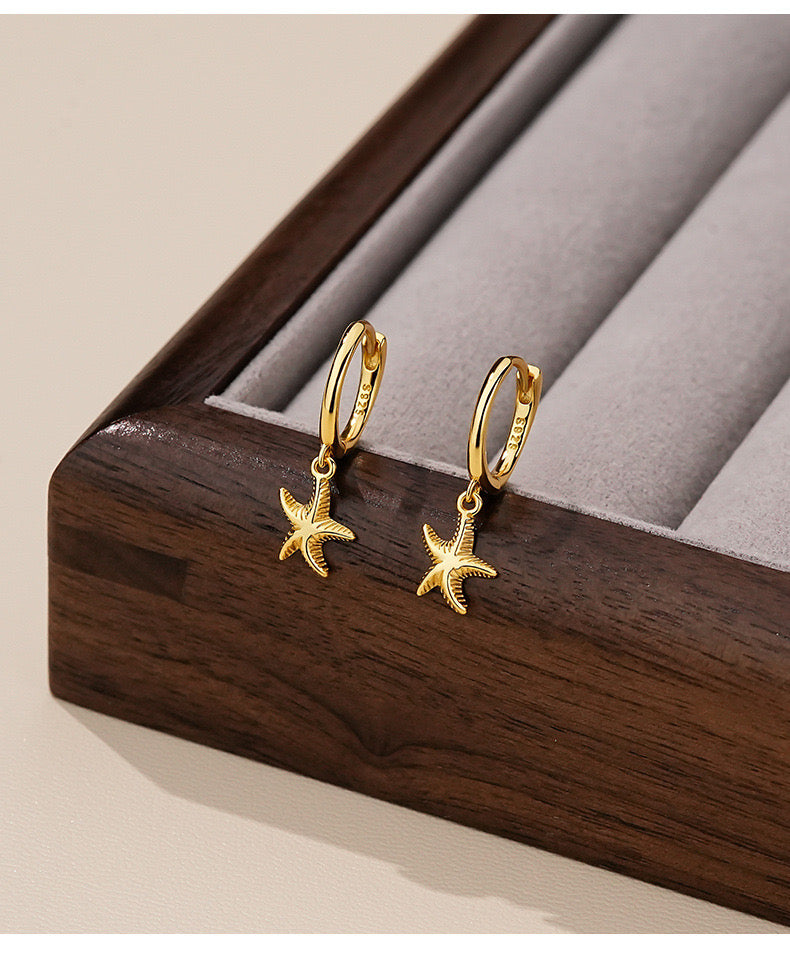 Starfish Dancing Earring