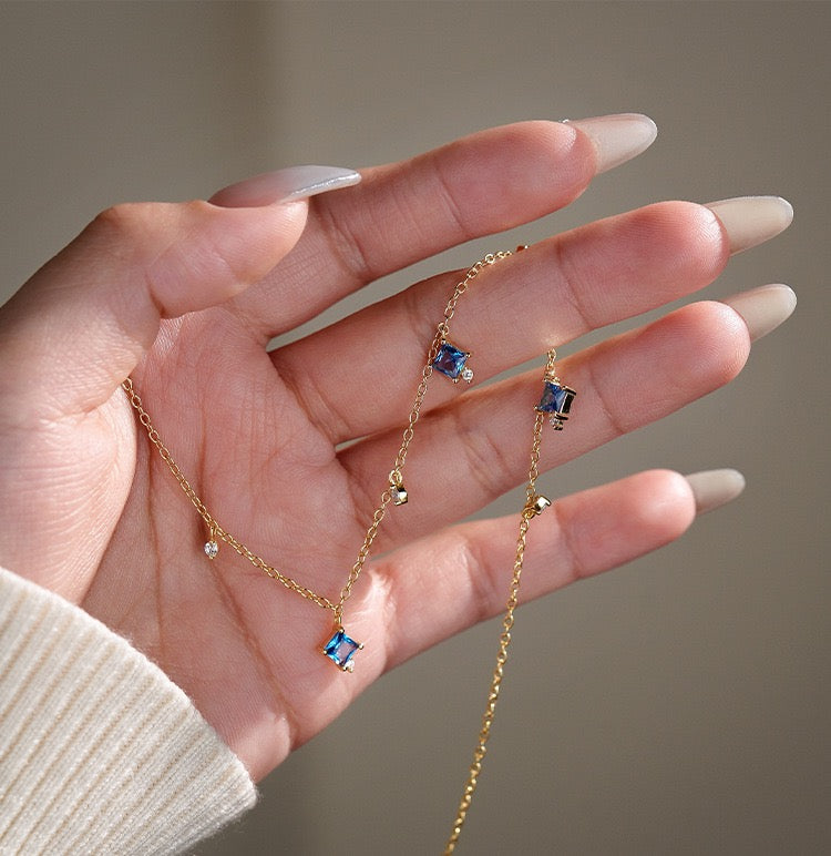 Azure Kiss Necklace