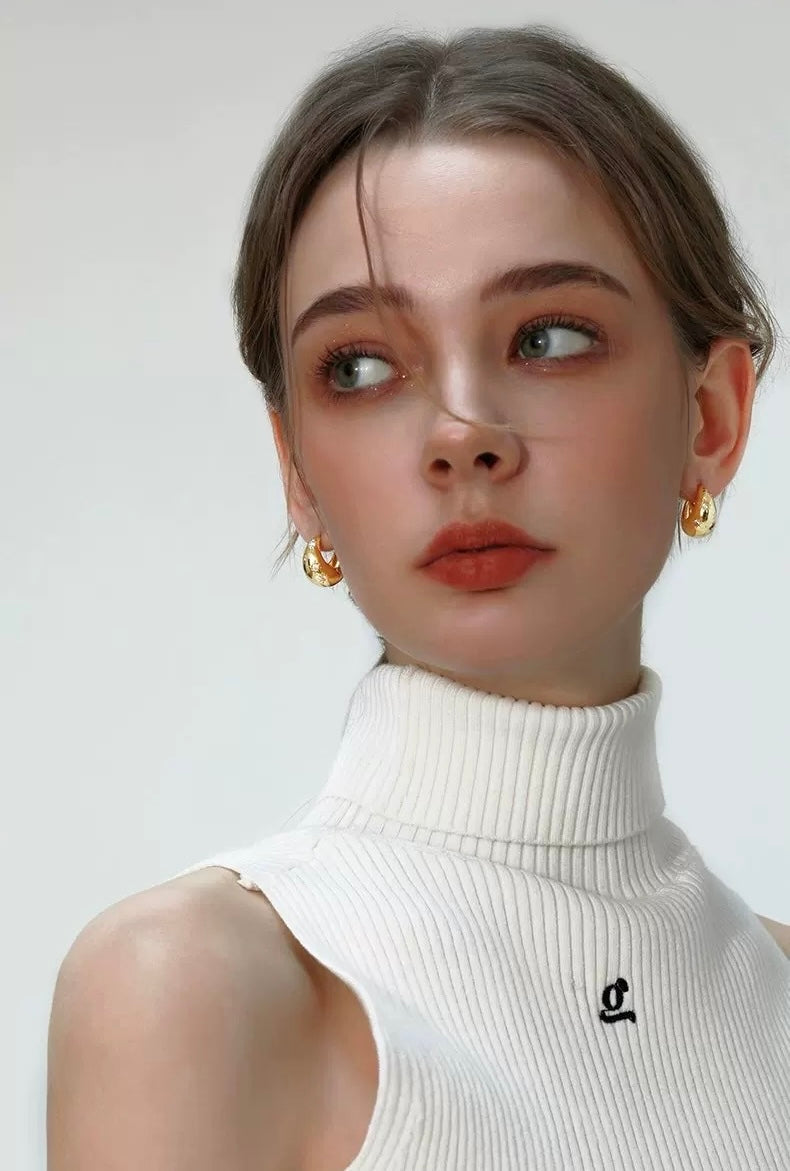 Star Water Drop Earrings