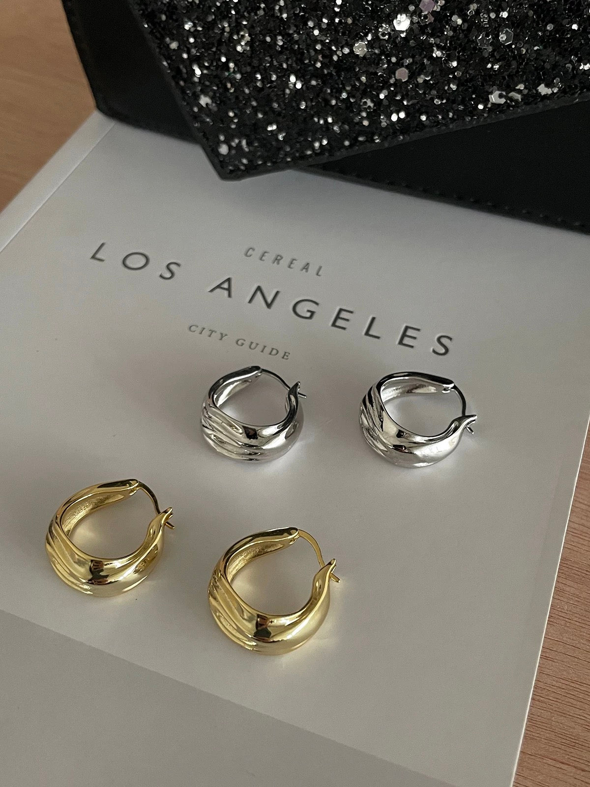 Simple Twisted Hoop Earrings