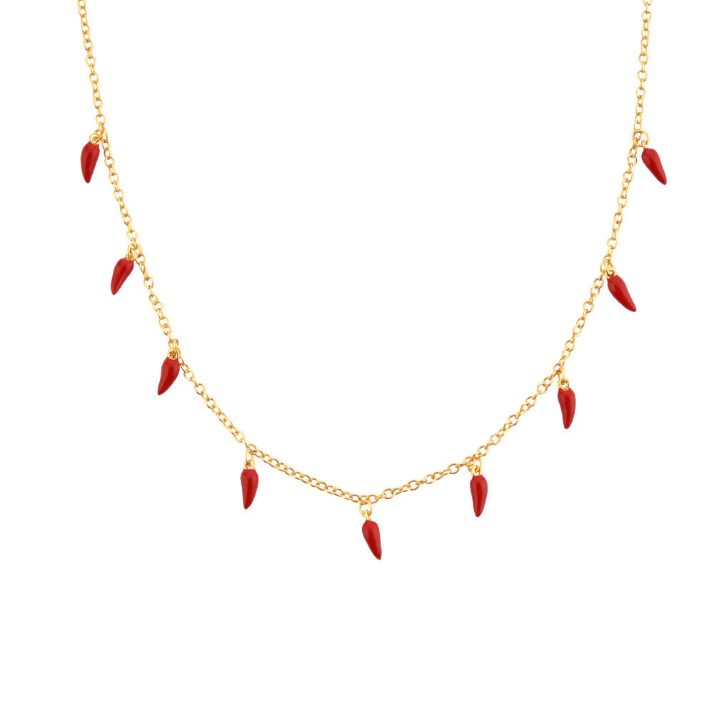 Twomoon Chilli Necklace
