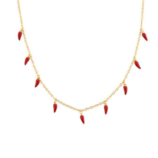 Twomoon Little Chilli Necklace
