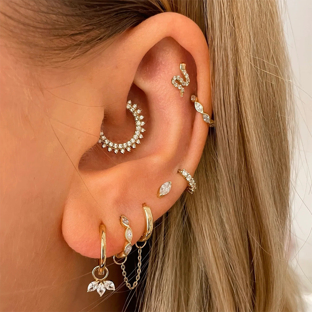 Flower Petal Earrings