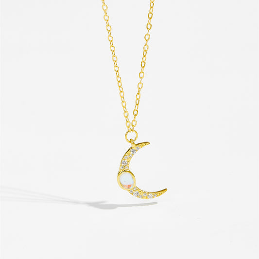 Milky Moonstone Necklace
