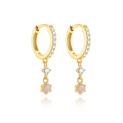 Opal Sleepers Earrings