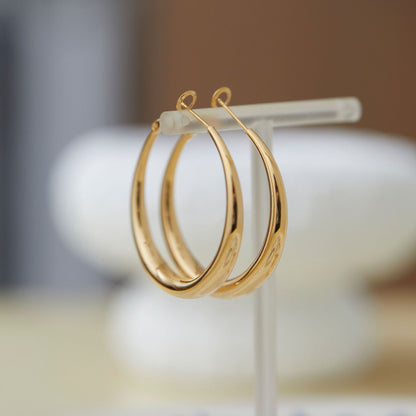 Chubby Hoop Earrings