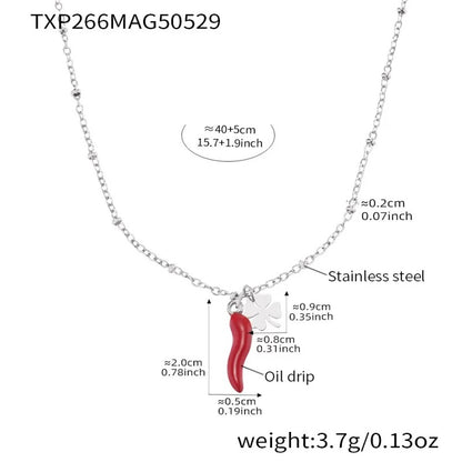 Twomoon Chilli Necklace