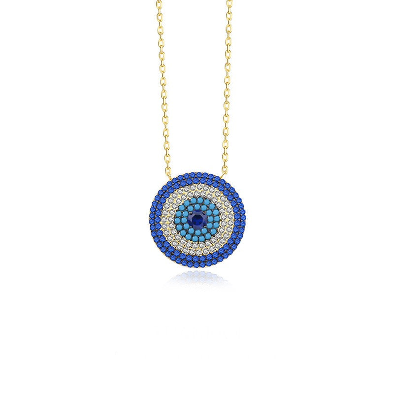 Blue Evil Eye Necklace