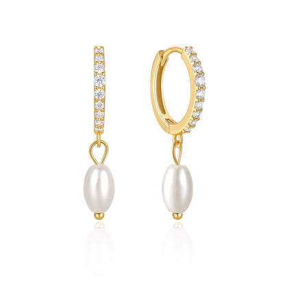 Freshwater Pearl Drop Earrings