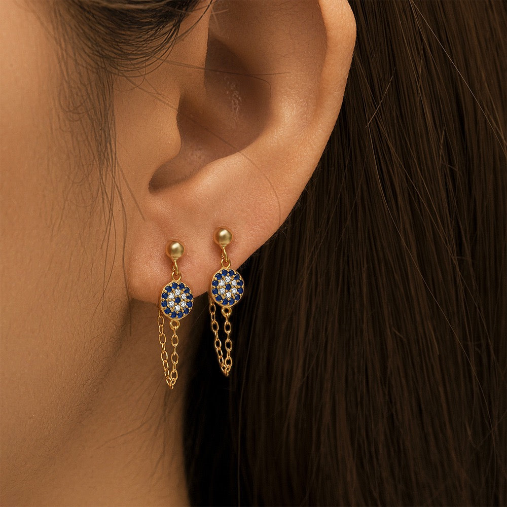 Evil Eye Earrings