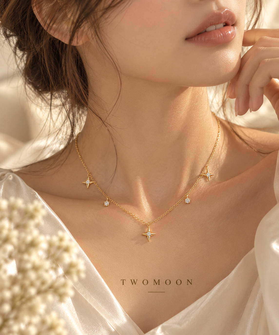 Little Cross Star Necklace
