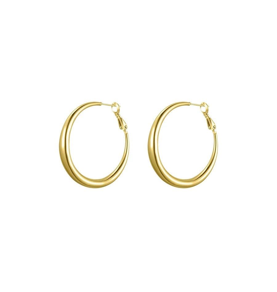 Chubby Hoop Earrings