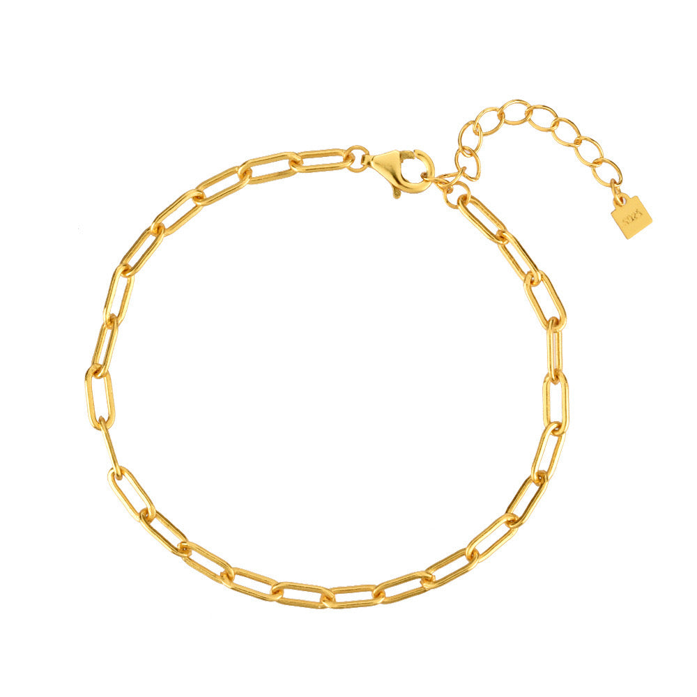 Paperclip Chain Bracelet