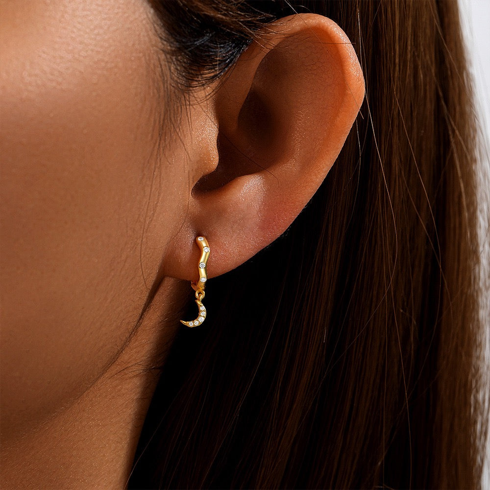 Twomoon Earrings