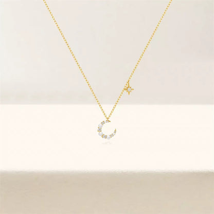 Pearl Moon Necklace