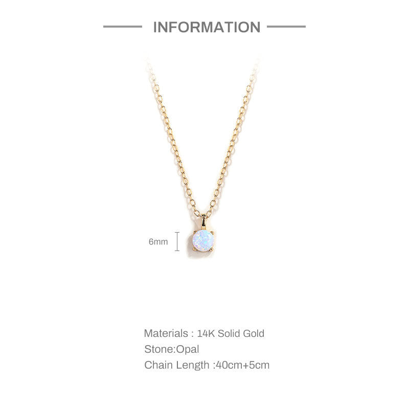 Eleanor Opal necklace