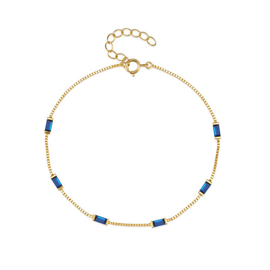 Wind Blue Zircon Bracelet