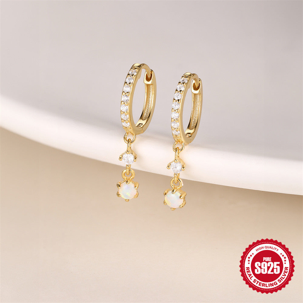 Opal Sleepers Earrings