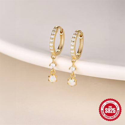 Opal Sleepers Earrings