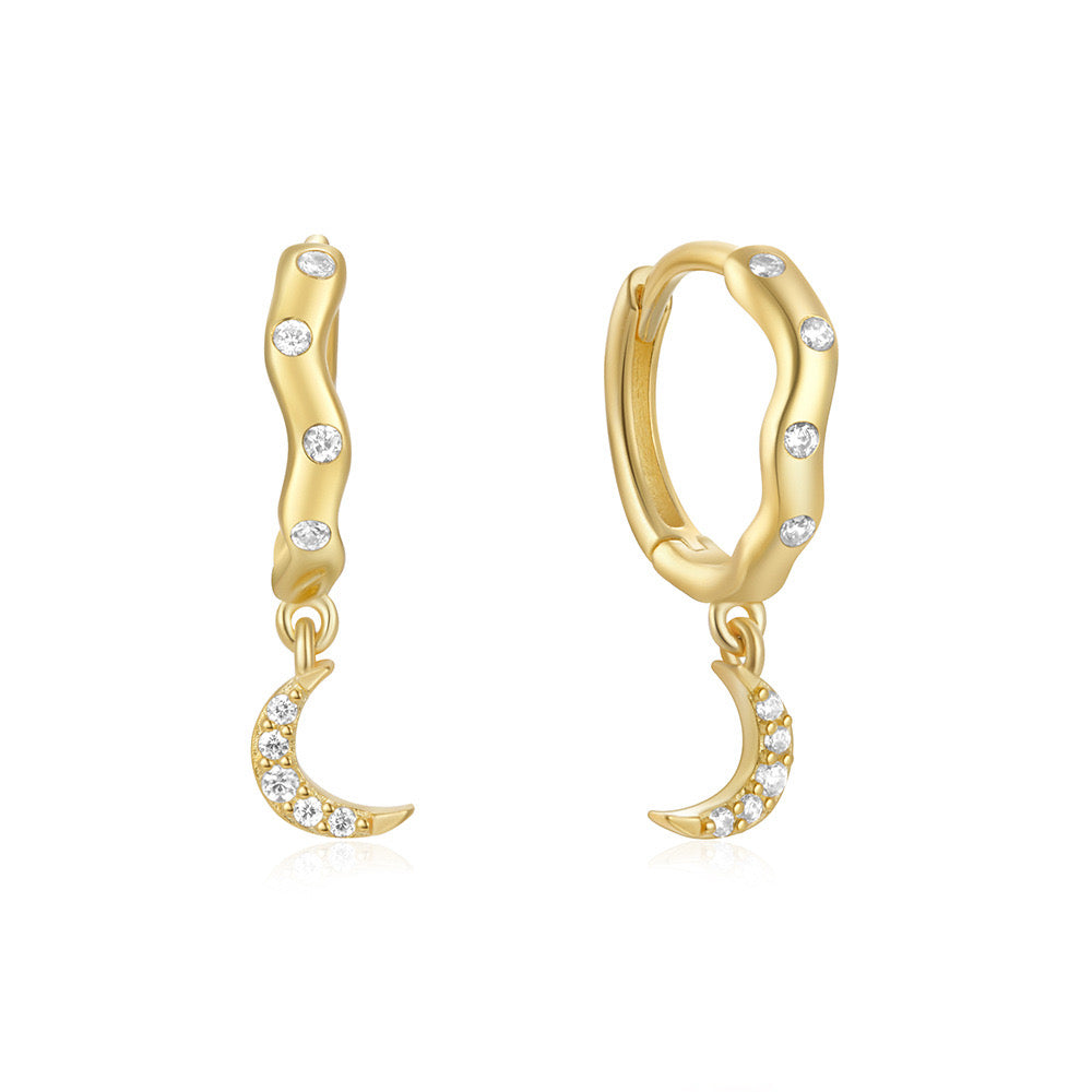 Twomoon Earrings
