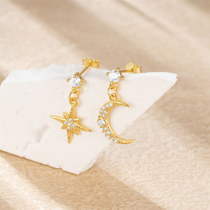 Little Moon Star Studs