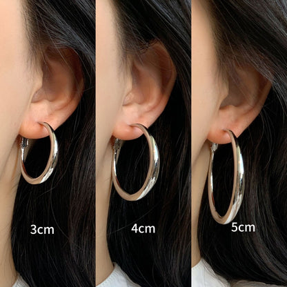 Chubby Hoop Earrings