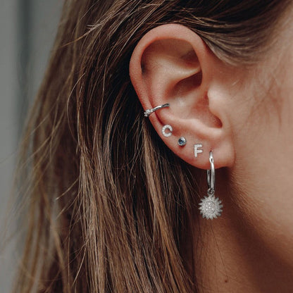 Full Bloom Sunflower Earrings