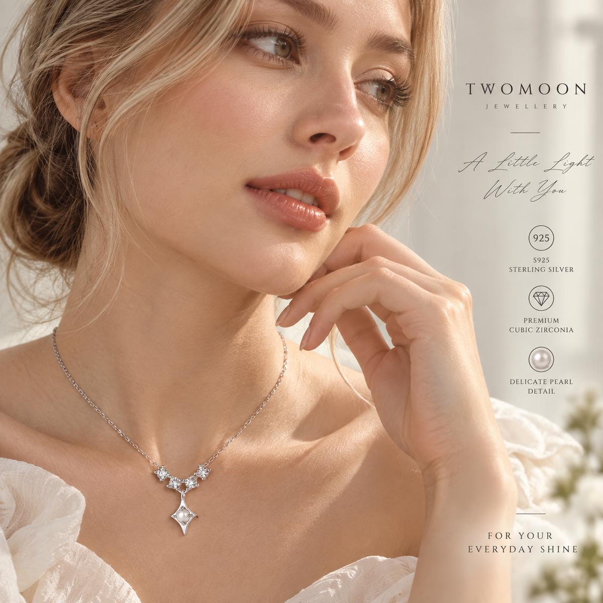 Lumière Pearl Necklace
