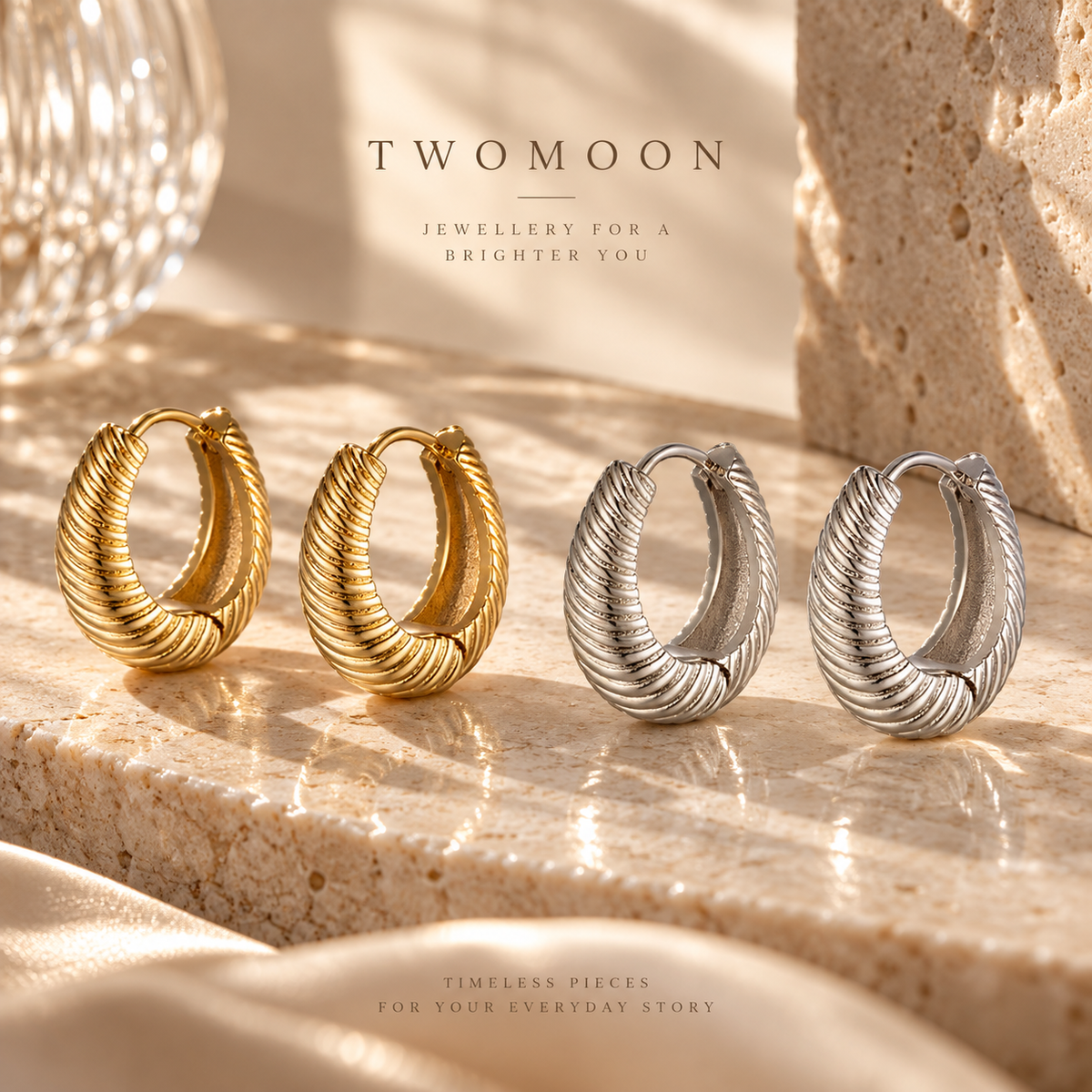 Tessa Twist Hoops