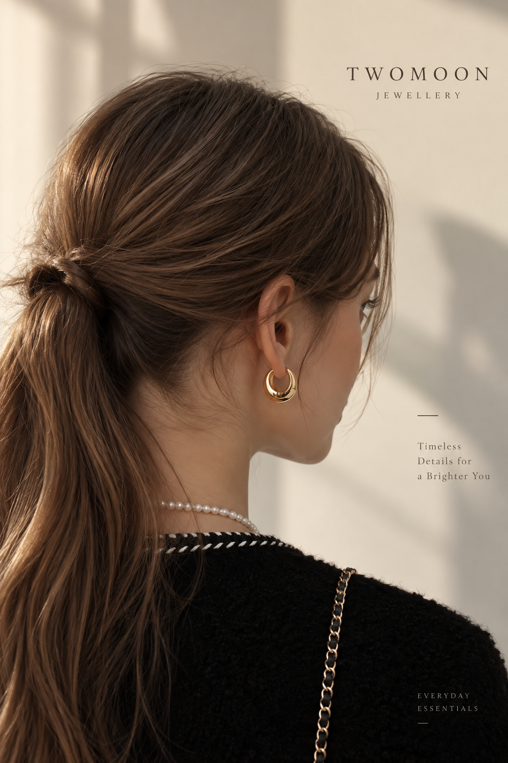 Water Drop Hoop Earrings