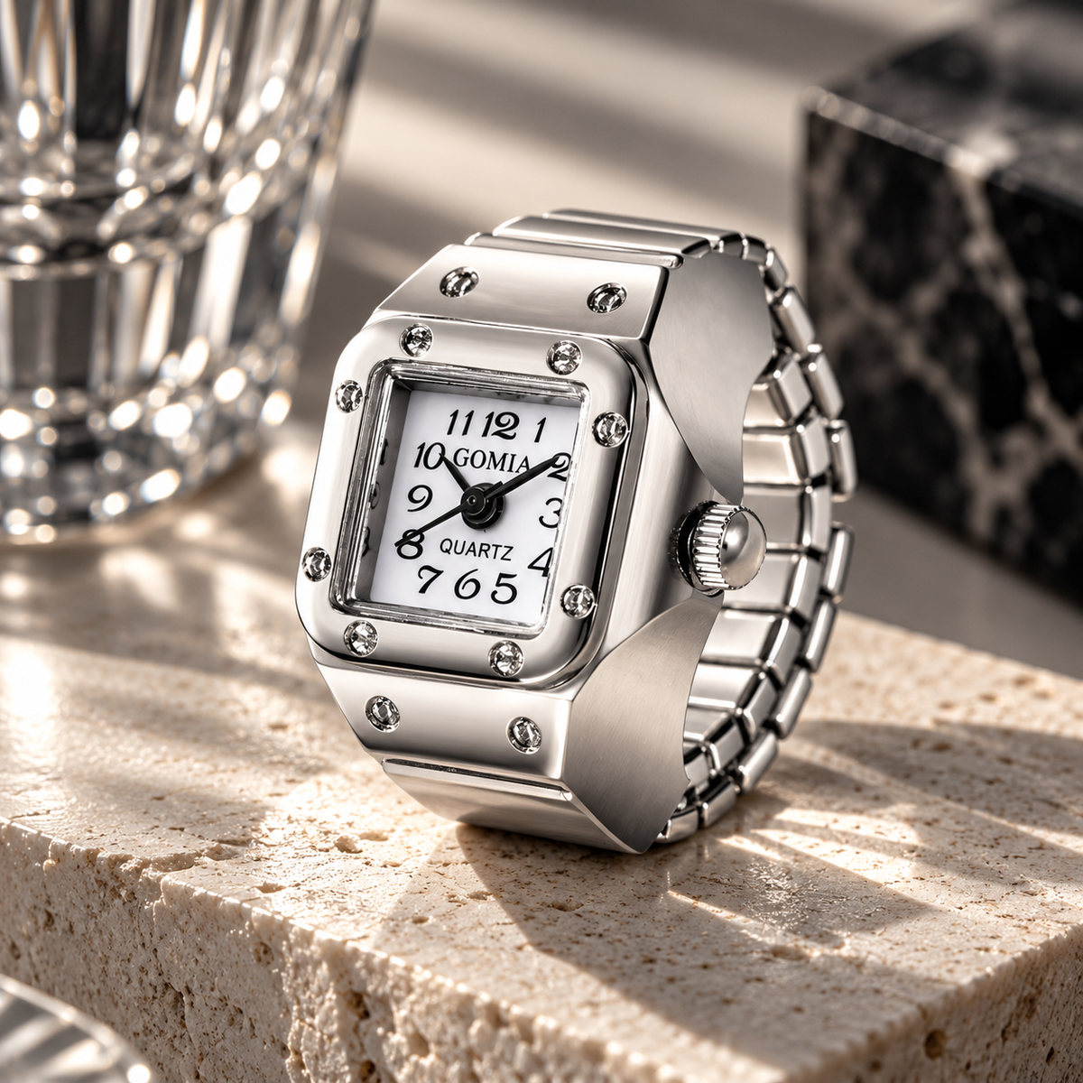Watch Ring - White