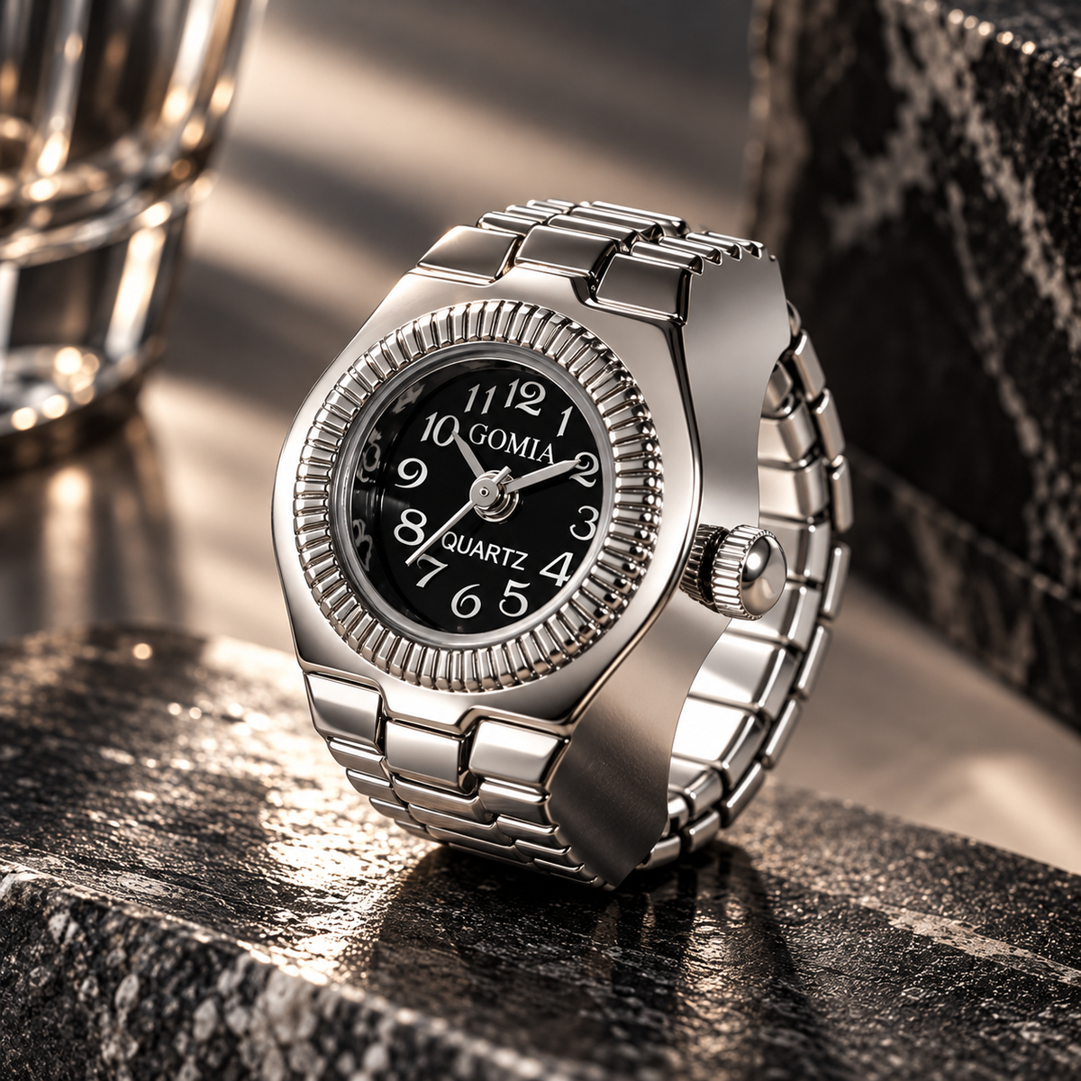 Watch Ring - Black