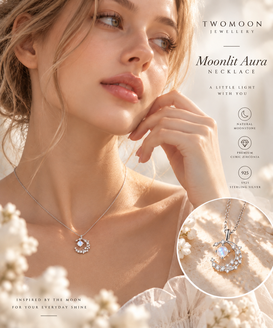 Moonlit Aura Necklace