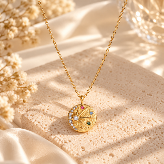 Starlight Medallion Necklace