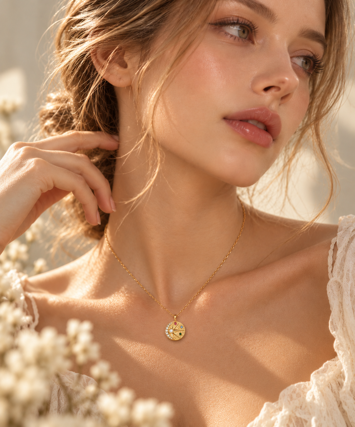 Starlight Medallion Necklace