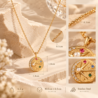 Starlight Medallion Necklace
